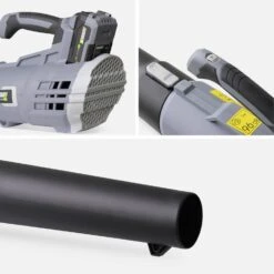 Souffleur De Feuilles à Batterie 20V 4 Vitesses 11 Souffleur De Feuilles à Batterie 20V 4 Vitesses -Sweeek BLO35BAT20V4 04