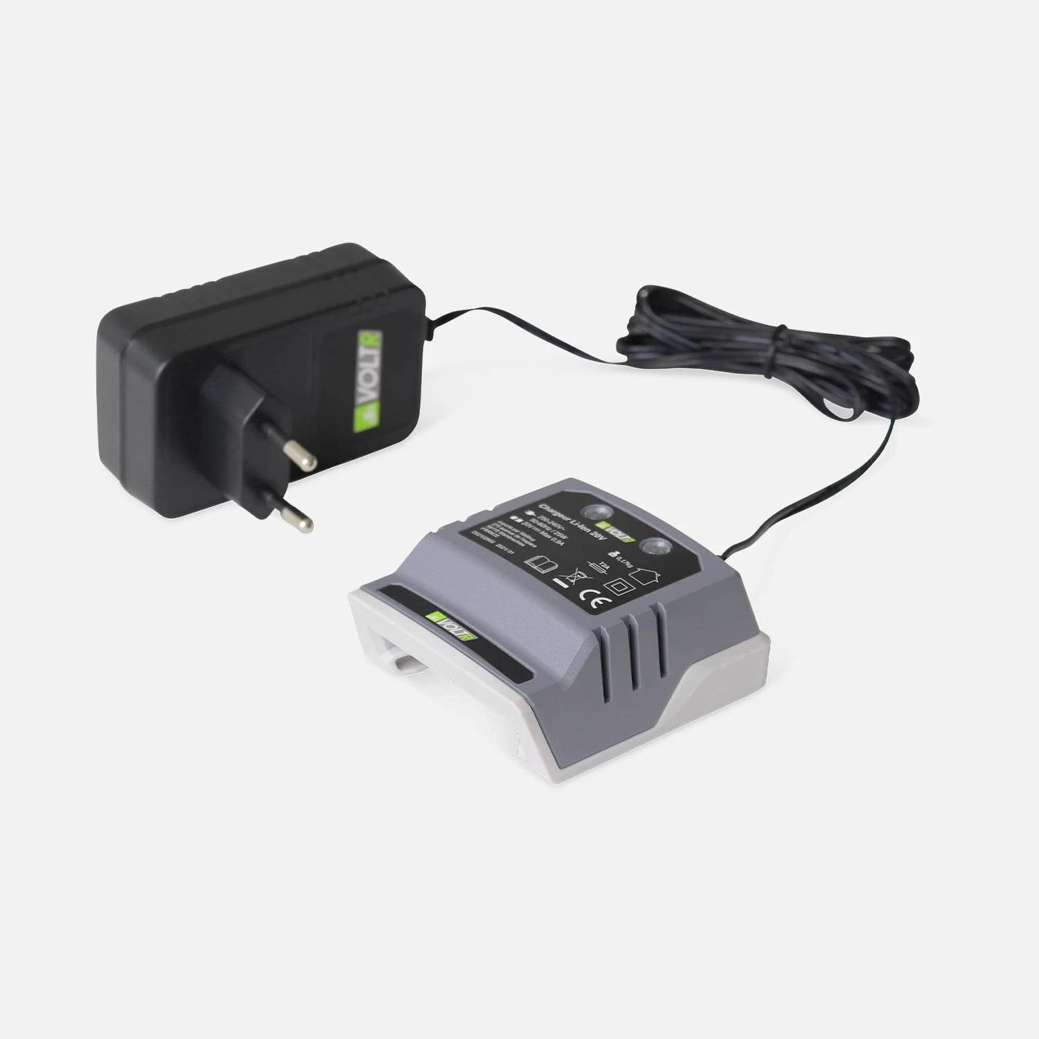 Souffleur De Feuilles à Batterie 20V 4 Vitesses 7 Souffleur De Feuilles à Batterie 20V 4 Vitesses – Image 5