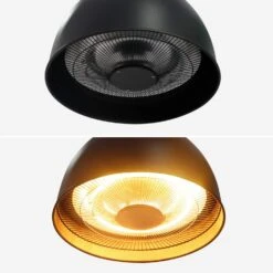 Parasol Chauffant électrique 1500W -Sweeek EHH1500LAPBK 04