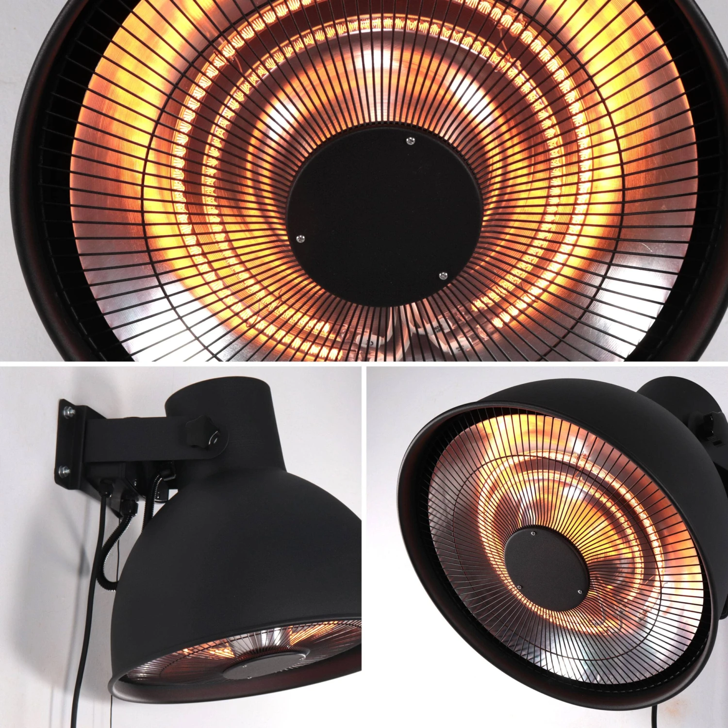 Parasol Chauffant Mural électrique 2000W 6 Parasol Chauffant Mural électrique 2000W – Image 4