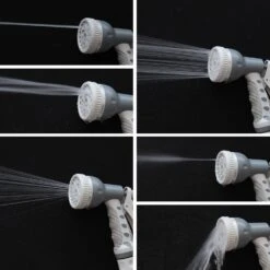 Dévidoir Sur Roues Avec Tuyau D'arrosage, 30m 10 Dévidoir Sur Roues Avec Tuyau D'arrosage, 30m -Sweeek EXWH30RT 04