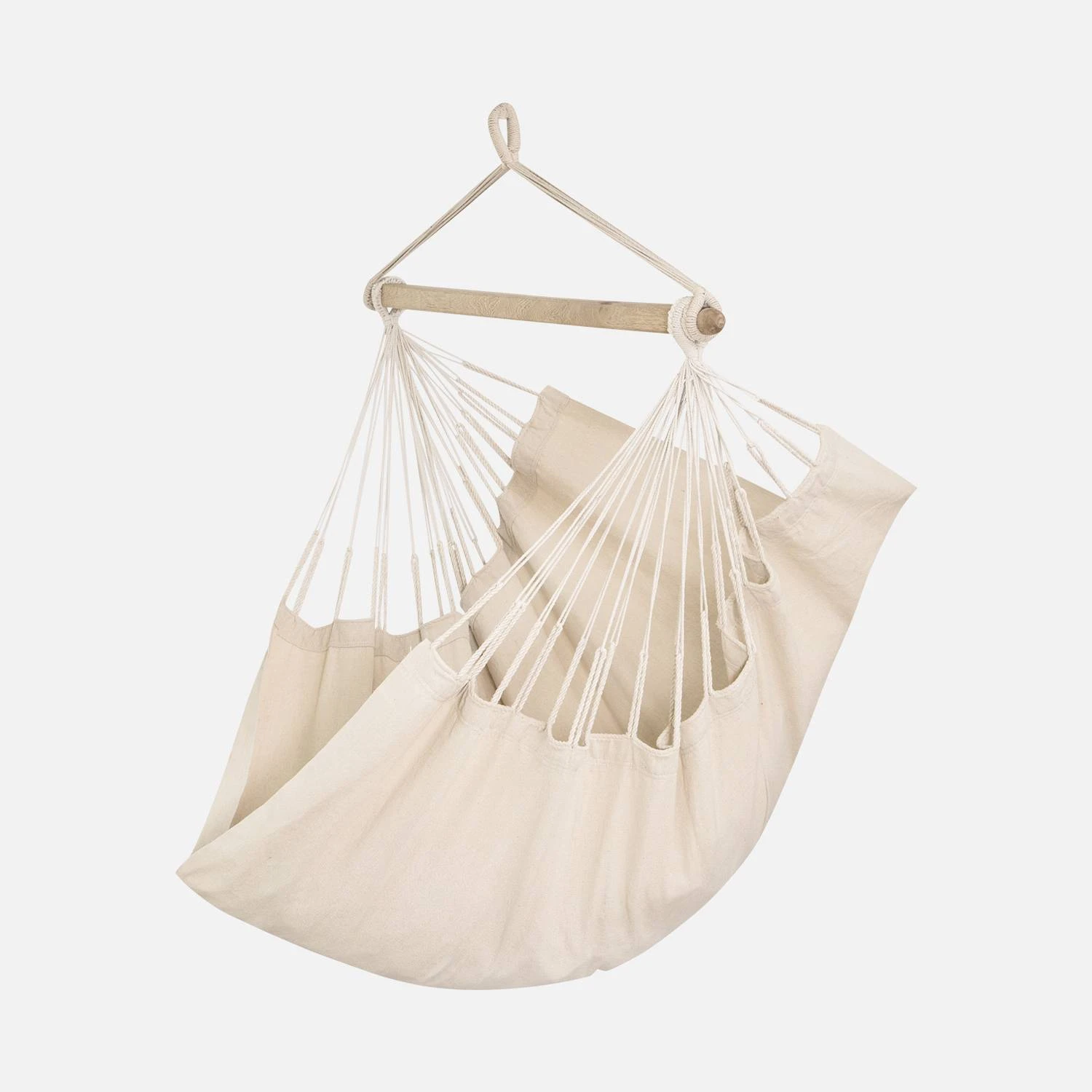 Chaise Hamac Polycoton 115 X 160 Cm 4 Chaise Hamac Polycoton 115 X 160 Cm – Image 2