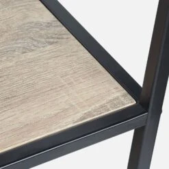 Etagère Bibliothèque Industrielle Métal Et Effet Bois 5 Niveaux 13 Etagère Bibliothèque Industrielle Métal Et Effet Bois 5 Niveaux -Sweeek ILFSHELF78BN 04