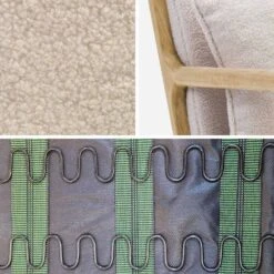 Rocking Chair Scandinave Bouclettes -Sweeek IRACSCABOUCL 04