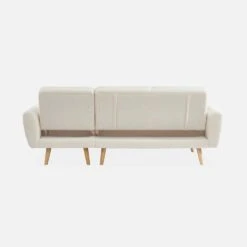 Canapé Convertible D'angle, Réversible, 3 Places Revêtement Bouclette 12 Canapé Convertible D'angle, Réversible, 3 Places Revêtement Bouclette -Sweeek ISOFABEDCBOUCL 03