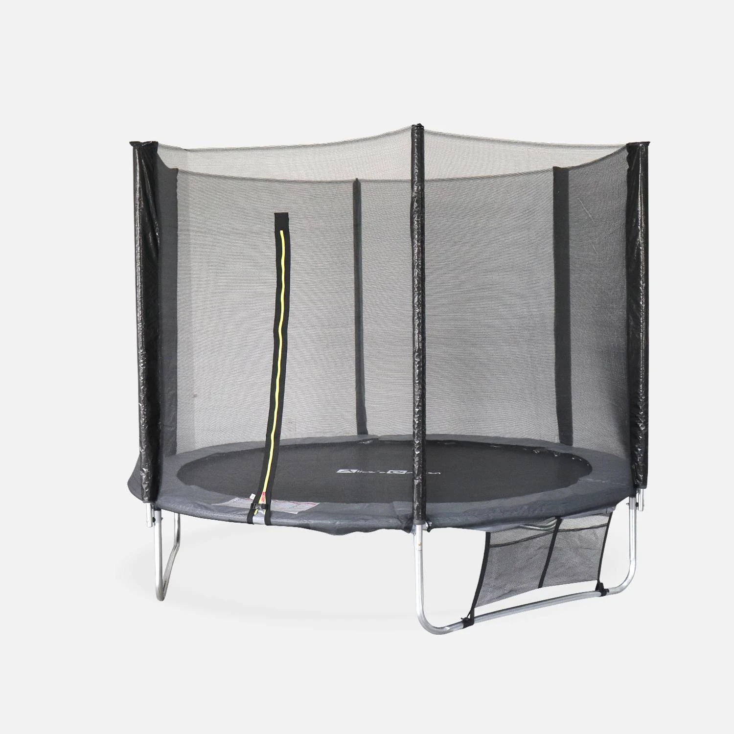 Trampoline 250 Cm Avec Pack D'accessoires Couleur : Gris 4 Trampoline 250 Cm Avec Pack D'accessoires Couleur : Gris – Image 2
