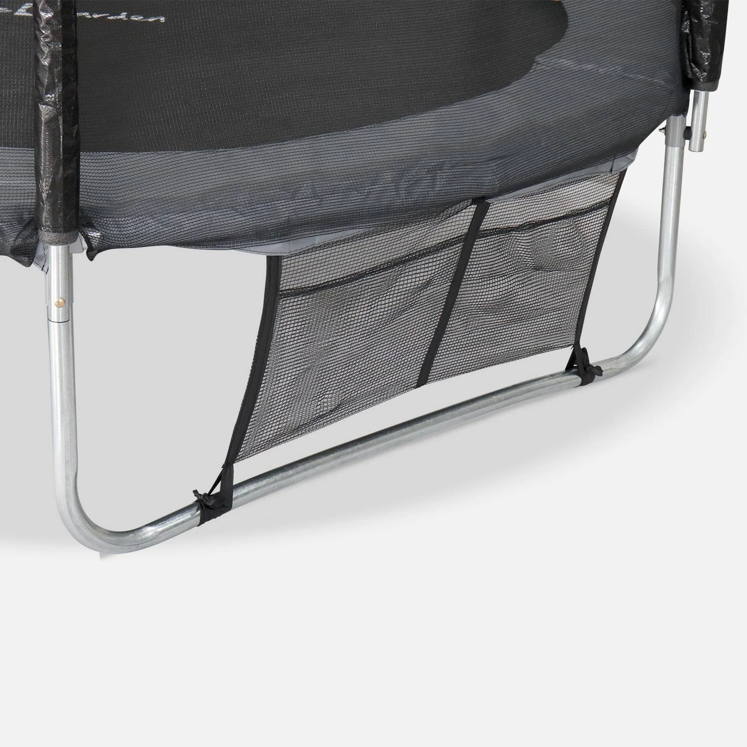 Trampoline 250 Cm Avec Pack D'accessoires Couleur : Gris 6 Trampoline 250 Cm Avec Pack D'accessoires Couleur : Gris – Image 4