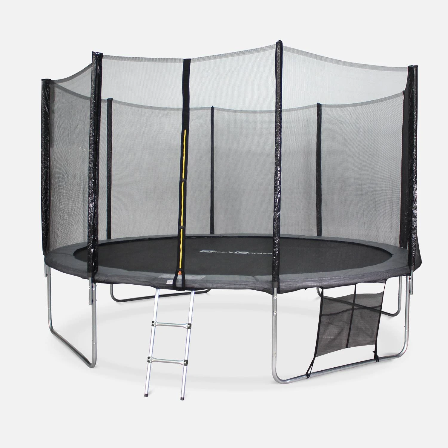 Trampoline 400cm Avec Pack D'accessoires Couleur : Gris 4 Trampoline 400cm Avec Pack D'accessoires Couleur : Gris – Image 2