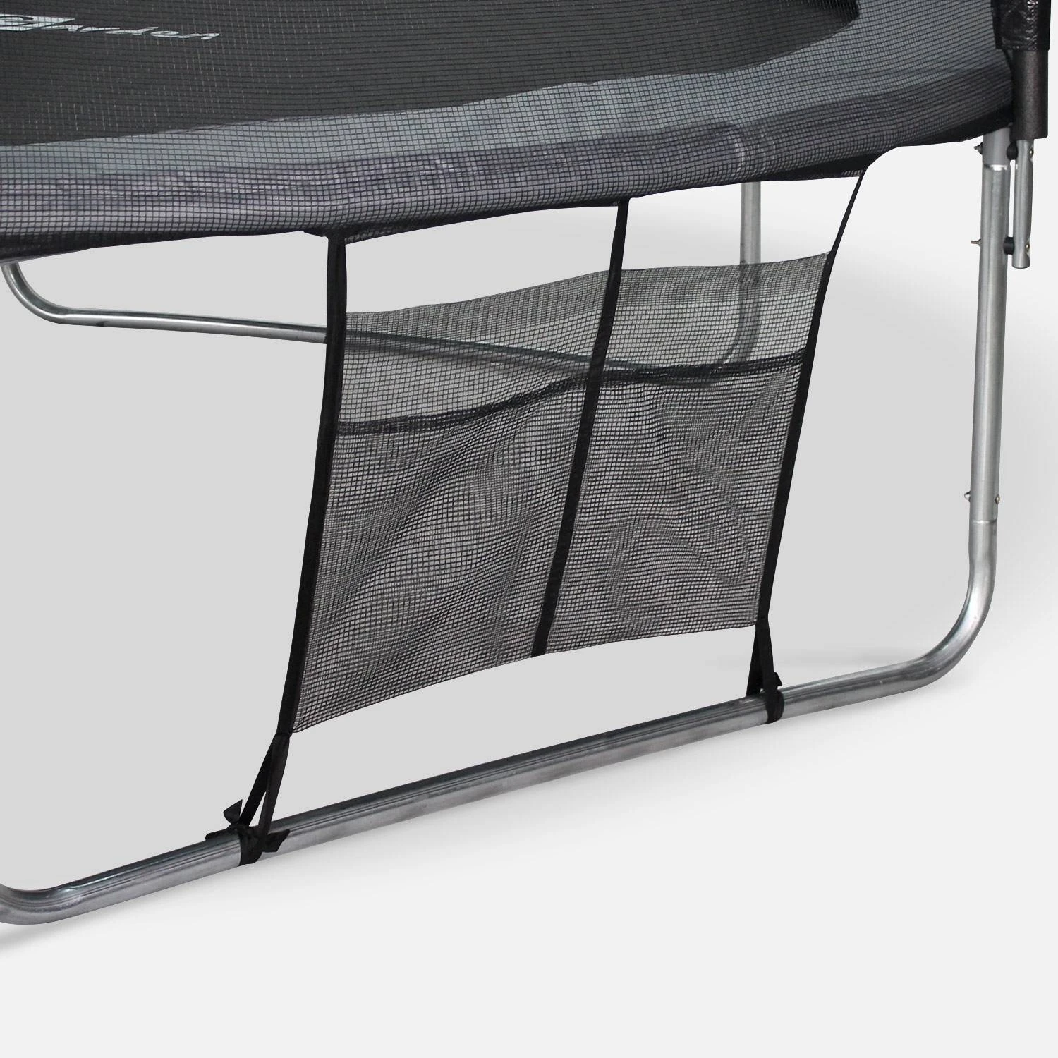 Trampoline 400cm Avec Pack D'accessoires Couleur : Gris 6 Trampoline 400cm Avec Pack D'accessoires Couleur : Gris – Image 4