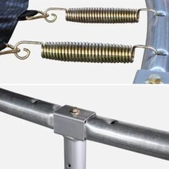 Trampoline 400cm Avec Pack D'accessoires Couleur : Gris 13 Trampoline 400cm Avec Pack D'accessoires Couleur : Gris -Sweeek KIT400GREY 05