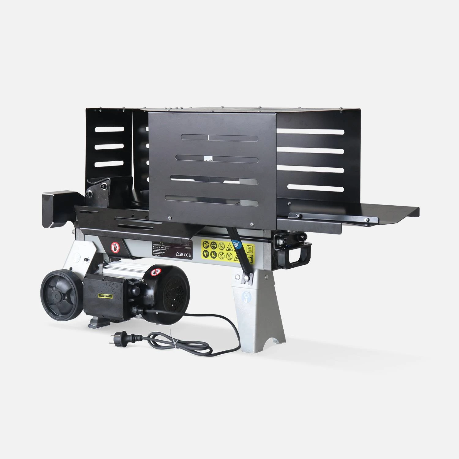 Fendeur De Bûches Horizontal électrique 37cm 1500W 3 Fendeur De Bûches Horizontal électrique 37cm 1500W