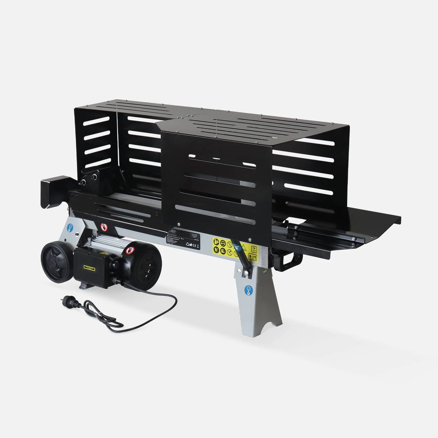 Fendeur De Bûches Horizontal électrique 52cm 2200W 3 Fendeur De Bûches Horizontal électrique 52cm 2200W