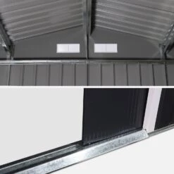 Abri De Jardin Métal 7,06m² 10 Abri De Jardin Métal 7,06m² -Sweeek MS706GY 04