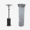 Parasol Chauffant Gaz 12,5kW Avec Housse De Protection Couleur : Noir -Sweeek PC1204HCBK 01