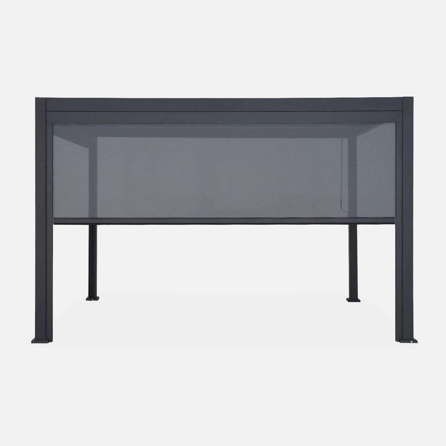 Pergola Bioclimatique 3x4m + Store 4m 4 Pergola Bioclimatique 3x4m + Store 4m – Image 2