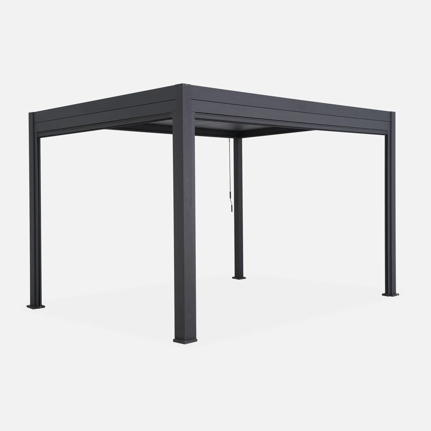 Pergola Bioclimatique 3x4m + Store 4m 6 Pergola Bioclimatique 3x4m + Store 4m – Image 4