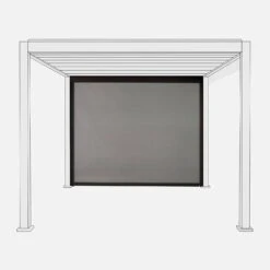 Store Latéral 3m Pour Pergola Bioclimatique Triomphe 3x4m Et 3x6m