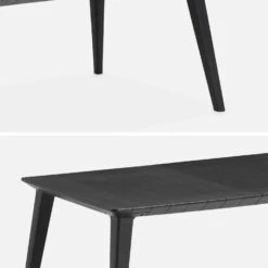 Table De Jardin Résine + 8 Chaises Empilables -Sweeek PLK240TR8BK 03