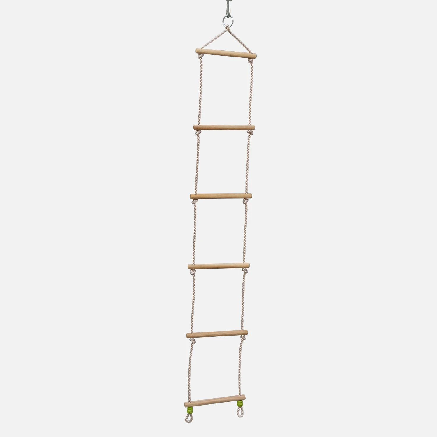 Aire De Jeux Balançoires, échelle En Corde 5 Aire De Jeux Balançoires, échelle En Corde – Image 3