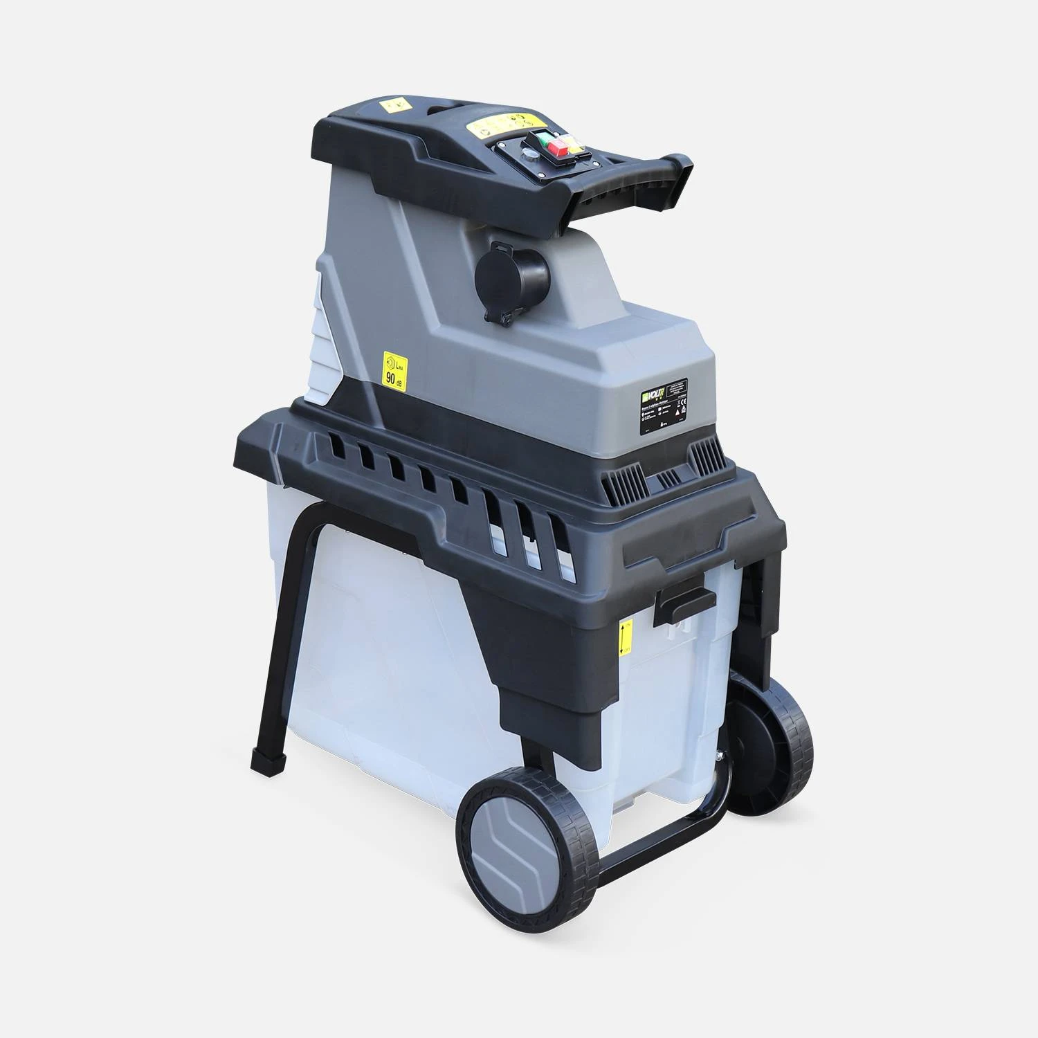 Broyeur De Branches Et Végétaux électrique 2800W 4 Broyeur De Branches Et Végétaux électrique 2800W – Image 2