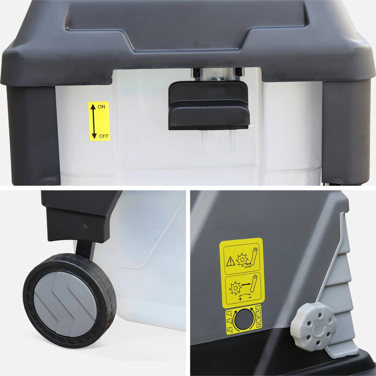 Broyeur De Branches Et Végétaux électrique 2800W 8 Broyeur De Branches Et Végétaux électrique 2800W – Image 6