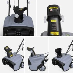 Déneigeuse Fraise à Neige électrique 2000W -Sweeek SNO2000WAC 04