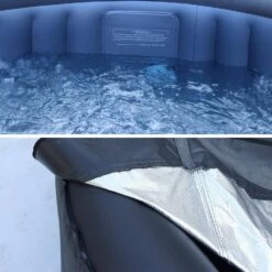 Spa Gonflable 6 Places Rond, Système De Filtration MDC, Désinfection UVC, Bâche -Sweeek SPABERGENRD6 03