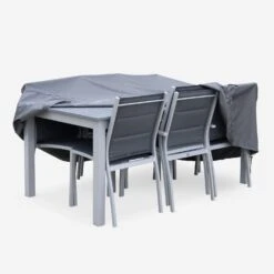 Housse De Protection Table De Jardin 8 Housse De Protection Table De Jardin -Sweeek T175X123COVER 03