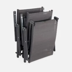 Lot De 2 Bains De Soleil Pliants -Sweeek TXFOLDSUNX2AT 04