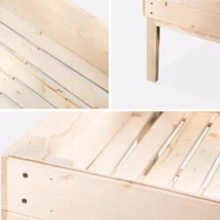 Carré Potager Pour Enfants En Bois Sur Pieds -Sweeek VGKIDS60 03