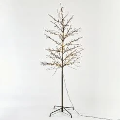 Arbre Lumineux De 180 Cm, 200 Leds Intérieur/extérieur -Sweeek XMASTT180BNWH 02