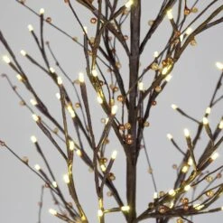 Arbre Lumineux De 180 Cm, 200 Leds Intérieur/extérieur -Sweeek XMASTT180BNWH 03