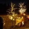 Arbre Lumineux De 180 Cm, 200 Leds Intérieur/extérieur 2 Arbre Lumineux De 180 Cm, 200 Leds Intérieur/extérieur -Sweeek XMASTT180BNWH 05