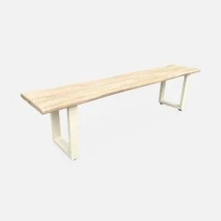 Table De Jardin 6 Places En Bois Avec Bancs Couleur : Ivoire 14 Table De Jardin 6 Places En Bois Avec Bancs Couleur : Ivoire -Sweeek ac180setivose 094dc20e3a98f79160074dfa125bf8de
