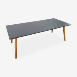 Ensemble De Jardin 220cm + 8 Chaises - BELEM Couleur : Gris / Gris Clair 9 Ensemble De Jardin 220cm + 8 Chaises - BELEM Couleur : Gris / Gris Clair -Sweeek acston220r8lgy 9a7c0ab6d030f955262becb68ce6bfdc