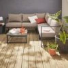 Salon De Jardin D'angle Aluminium 5 Places Couleur : Anthracite / Taupe 2 Salon De Jardin D'angle Aluminium 5 Places Couleur : Anthracite / Taupe -Sweeek af3004atbn 26b1eb1eb5f5f67e7ad03df7b73f840a