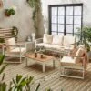 Salon De Jardin Bois Et Aluminium 5 Places Couleur : Beige 1 Salon De Jardin Bois Et Aluminium 5 Places Couleur : Beige -Sweeek afec3101whbg 7c6abaf49a5793c54ec18cbccd6907d1