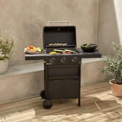 Barbecue Gaz 3 Brûleurs -Sweeek bbqdline3bk af04769579b0ab23696df84418558ee9