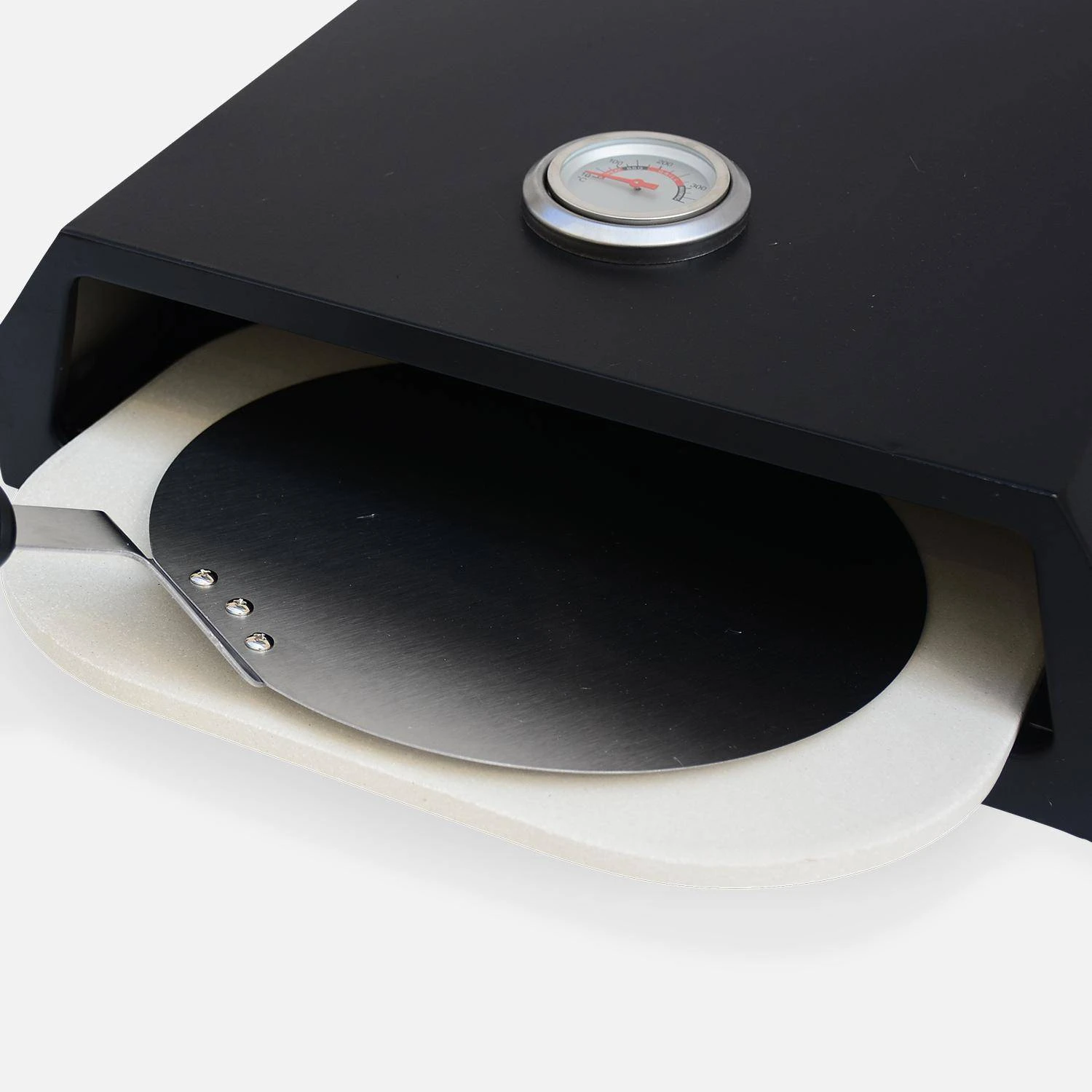 Four à Pizza Portatif Pour Barbecue Gaz Et Charbon 7 Four à Pizza Portatif Pour Barbecue Gaz Et Charbon – Image 5