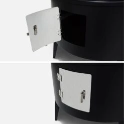 Barbecue Fumoir Charbon De Bois Ø38cm -Sweeek bbqsmk80bk 4b11d8603fa113b19838172d6b15b5e3