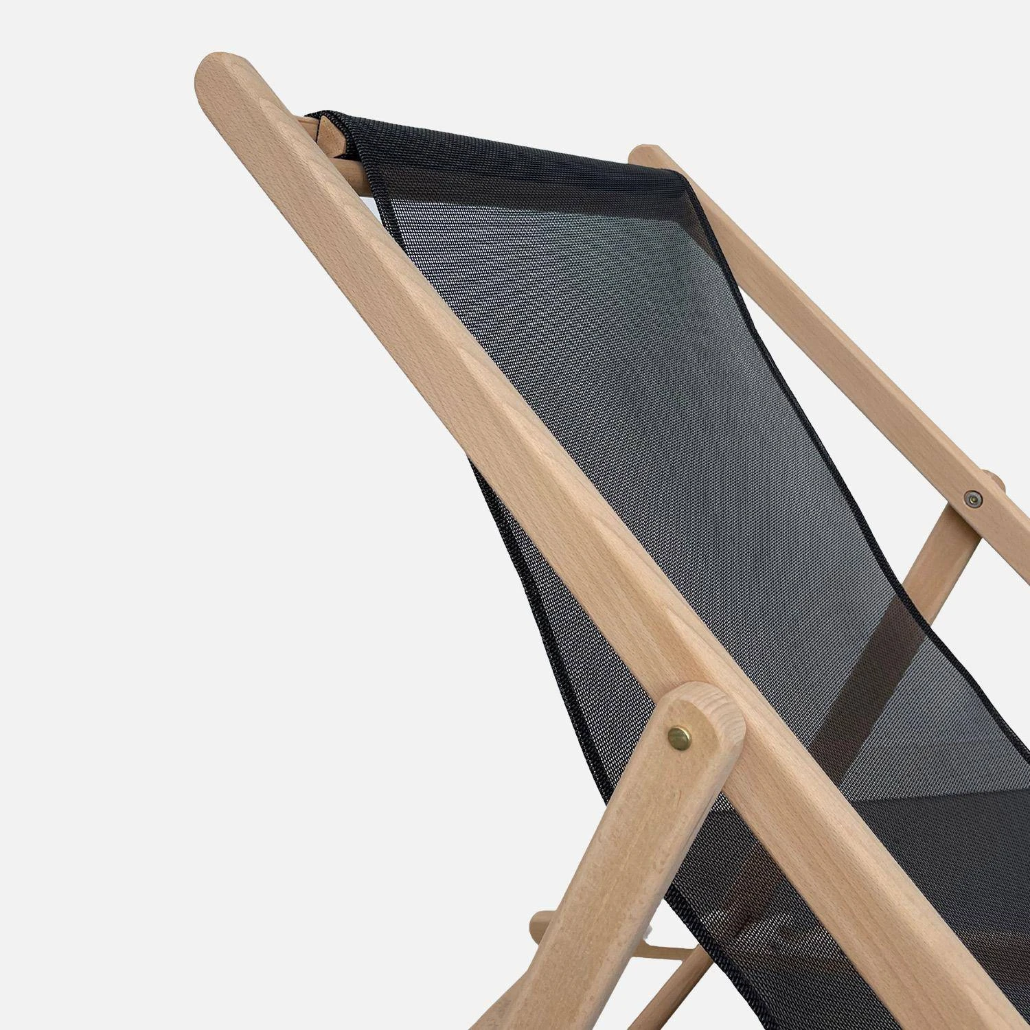 Chilienne Bois Et Textile Batyline®, Multi Positions 7 Chilienne Bois Et Textile Batyline®, Multi Positions – Image 5