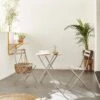 Table De Jardin Bistrot Pliable Métal, 2 Chaises Couleur : Gris Taupe 1 Table De Jardin Bistrot Pliable Métal, 2 Chaises Couleur : Gris Taupe -Sweeek bs60c2bn 1c308a08acf225d9f1987623f4048179