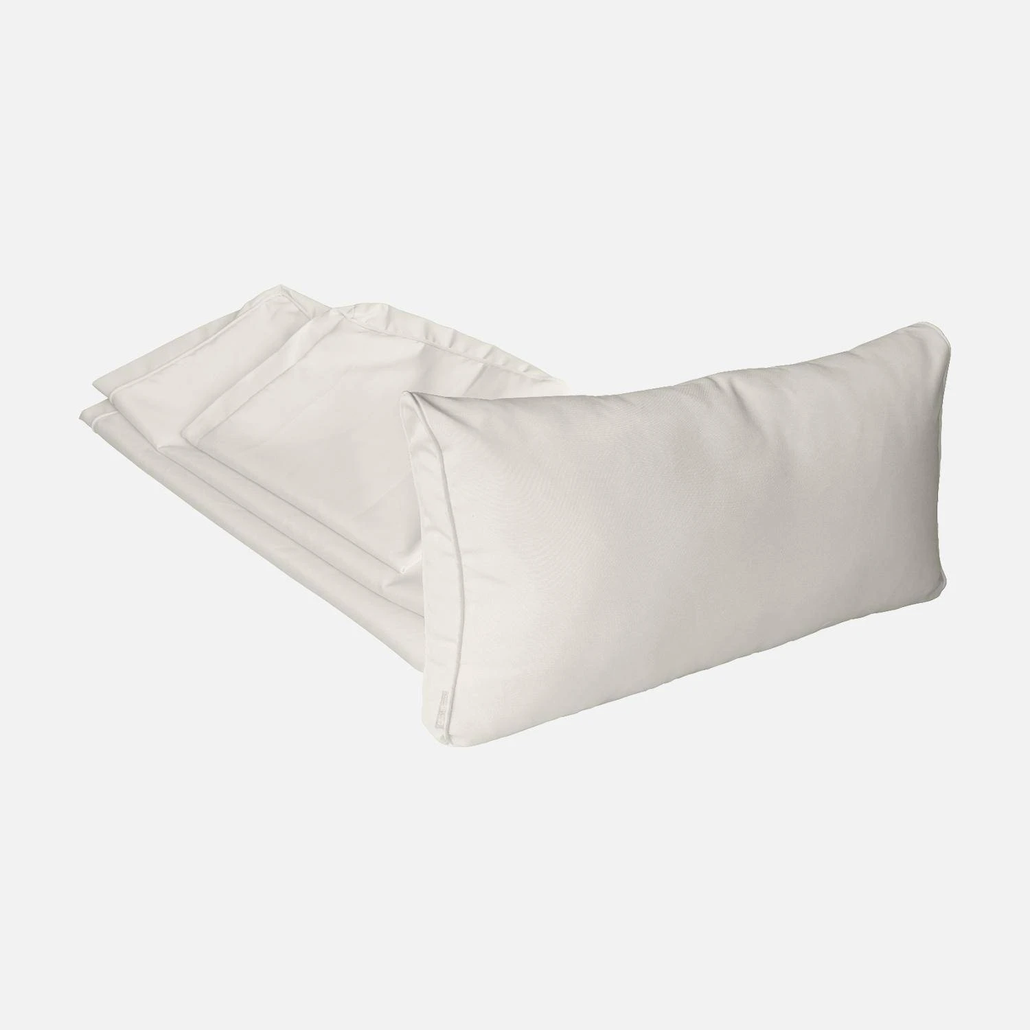 Housses De Coussins Pour Salon De Jardin Genova Couleur : Ecru 3 Housses De Coussins Pour Salon De Jardin Genova Couleur : Ecru