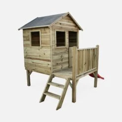 Cabane Enfant Bois FSC 2m²