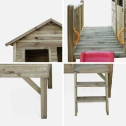 Cabane Enfant Bois FSC 2m² -Sweeek cwh2sl 71df43b4b359aadcad1d5b9cf0eb3b5d