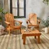 2 Fauteuils En Bois Avec Repose-pieds 2 2 Fauteuils En Bois Avec Repose-pieds -Sweeek ecadirox2ftnat 6d7bc8f5881a76d9770fe2273ba8f4e0
