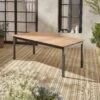 Table De Jardin Extensible Bois Et Aluminium 8 à 10 Places -Sweeek ecxts250tblat 96ceb863ef3d18b71dbbc1f5cd45b8dd