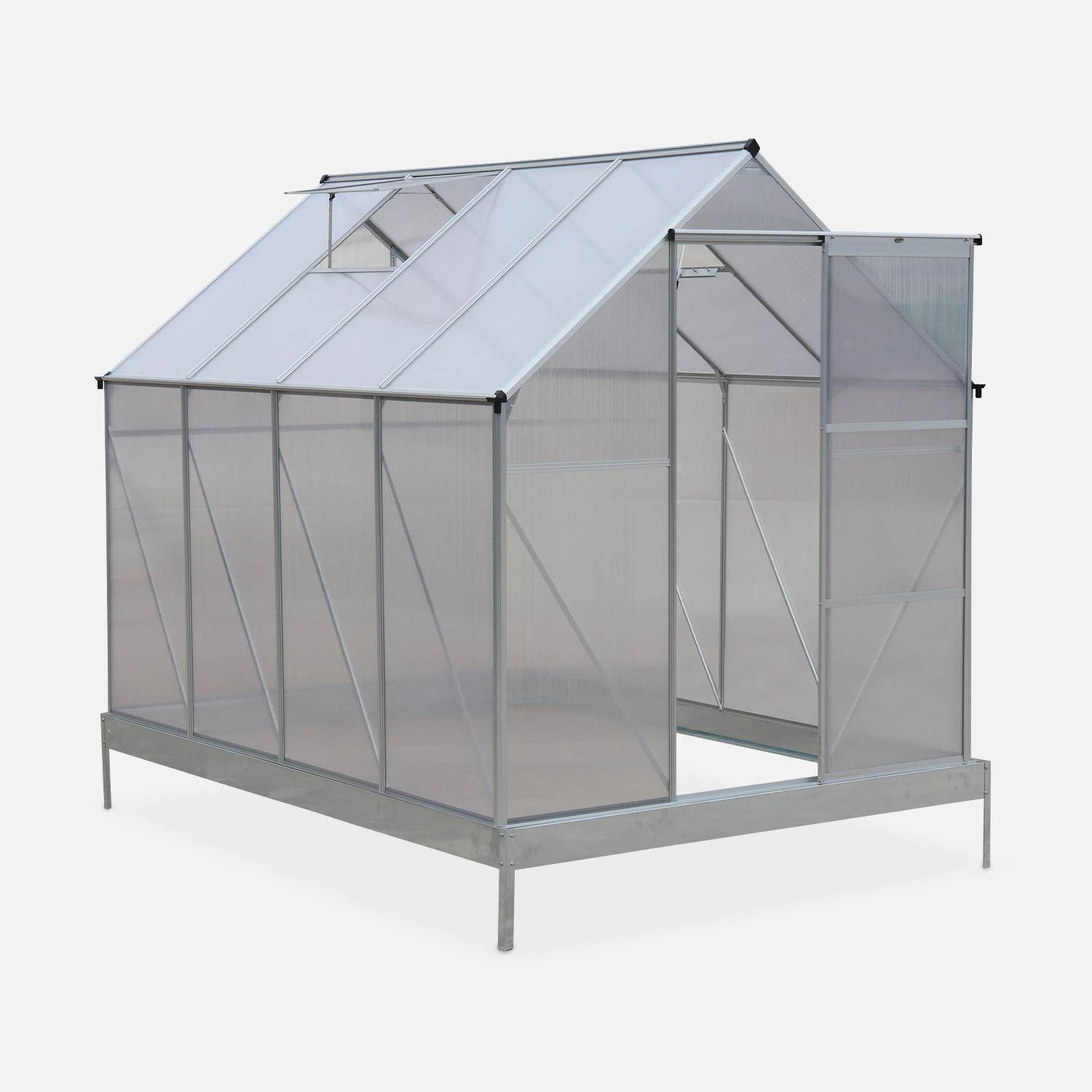 Serre De Jardin Polycarbonate 5m² 4 Serre De Jardin Polycarbonate 5m² – Image 2
