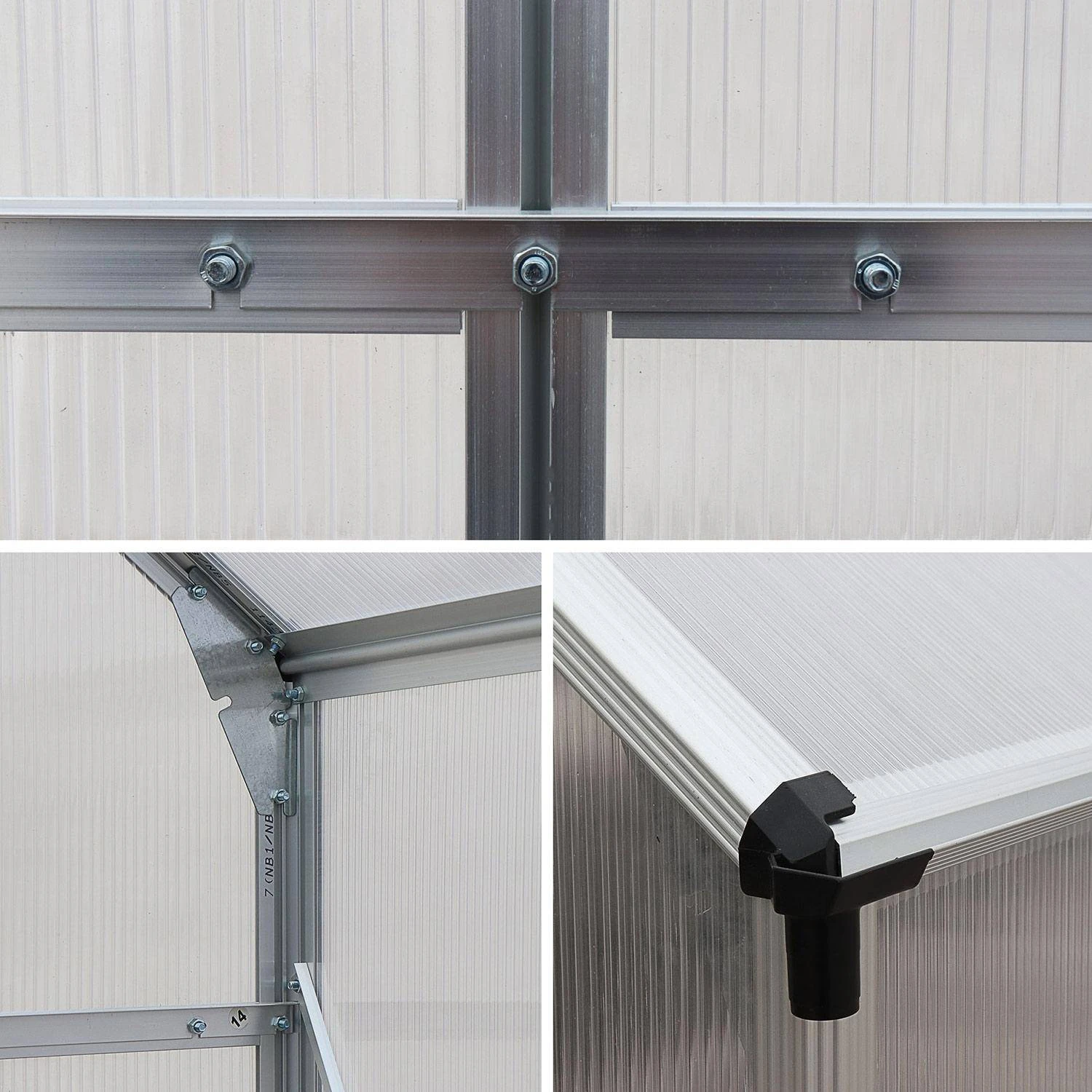 Serre De Jardin Polycarbonate 5m² 5 Serre De Jardin Polycarbonate 5m² – Image 3