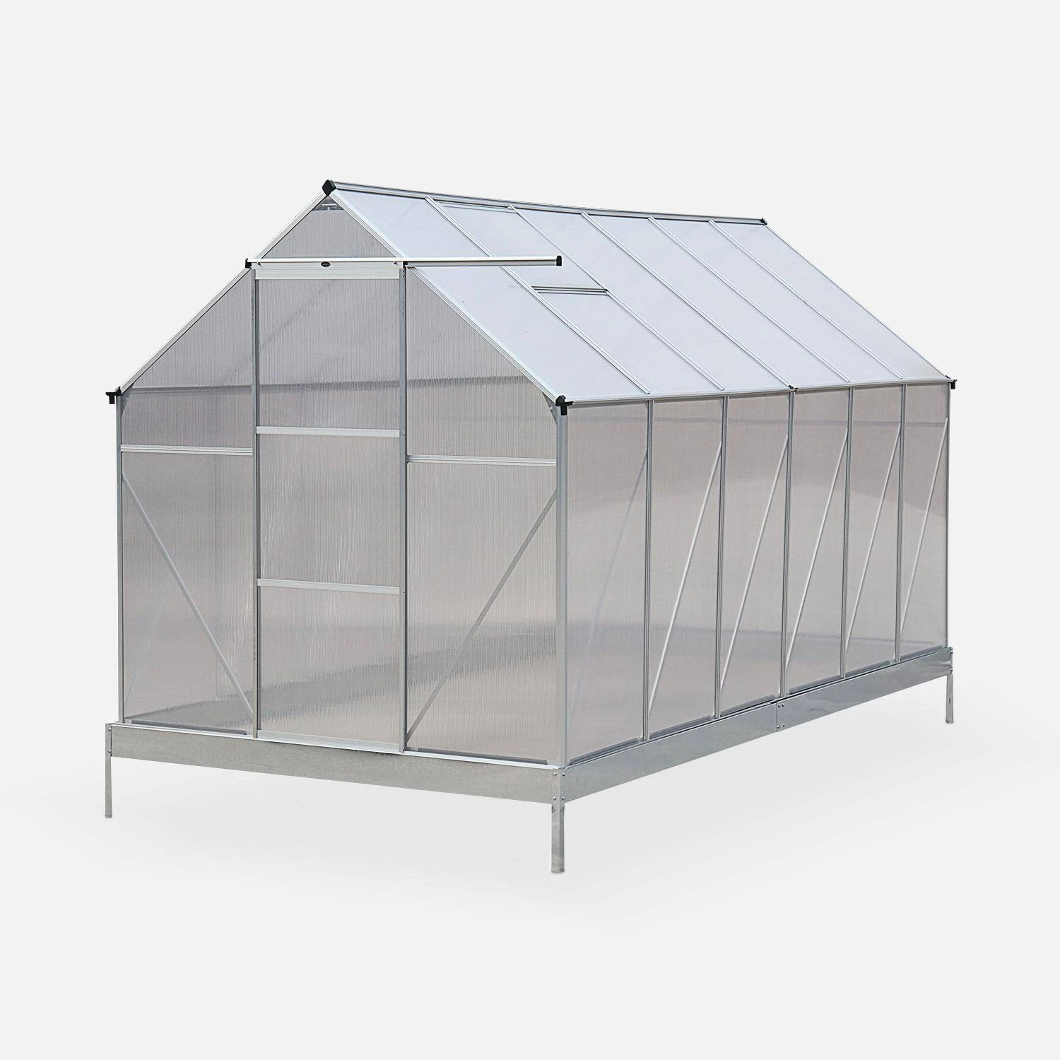 Serre De Jardin Polycarbonate 7m² 3 Serre De Jardin Polycarbonate 7m²